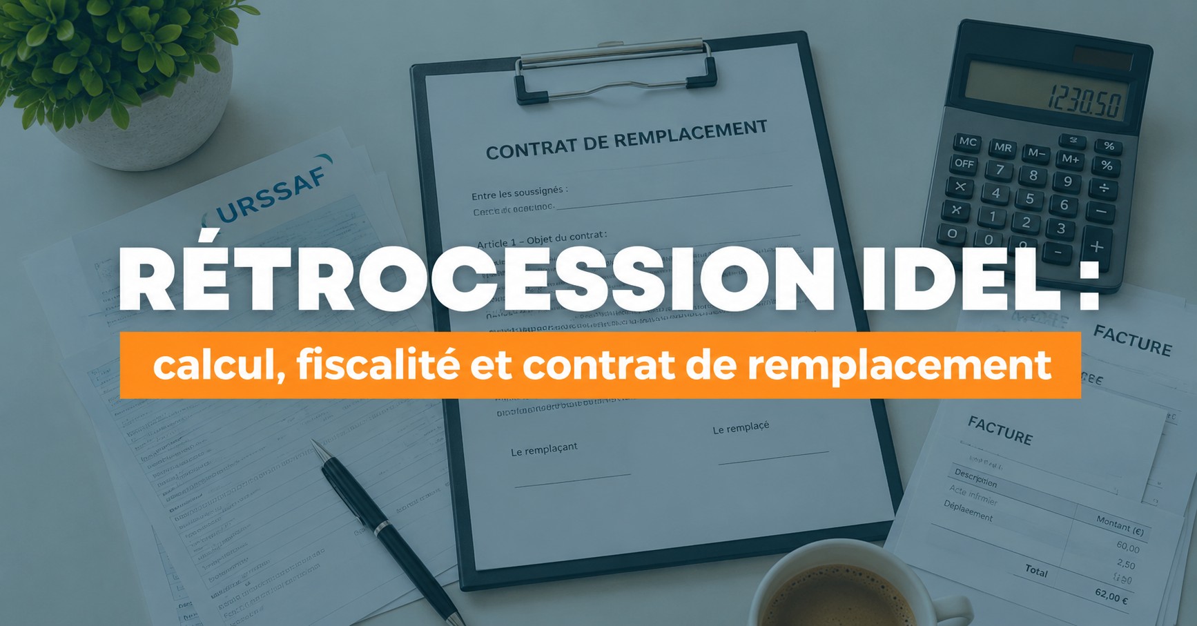 Rétrocession IDEL : calcul, fiscalité et contrat de remplacement
