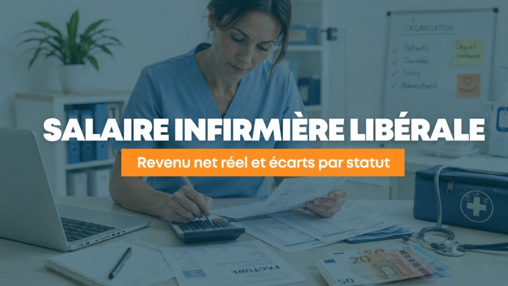Salaire infirmière libérale : revenu net réel et écarts par statut