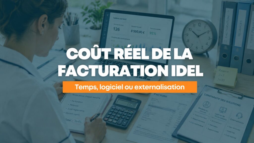 Coût réel de la facturation IDEL : temps, logiciel ou externalisation
