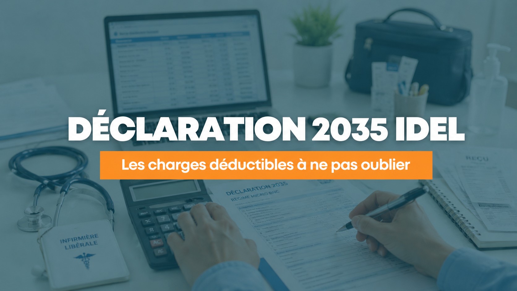 Déclaration 2035 IDEL : charges déductibles à ne pas oublier