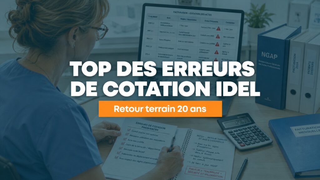 Top des erreurs de cotation IDEL : retour terrain après 20 ans