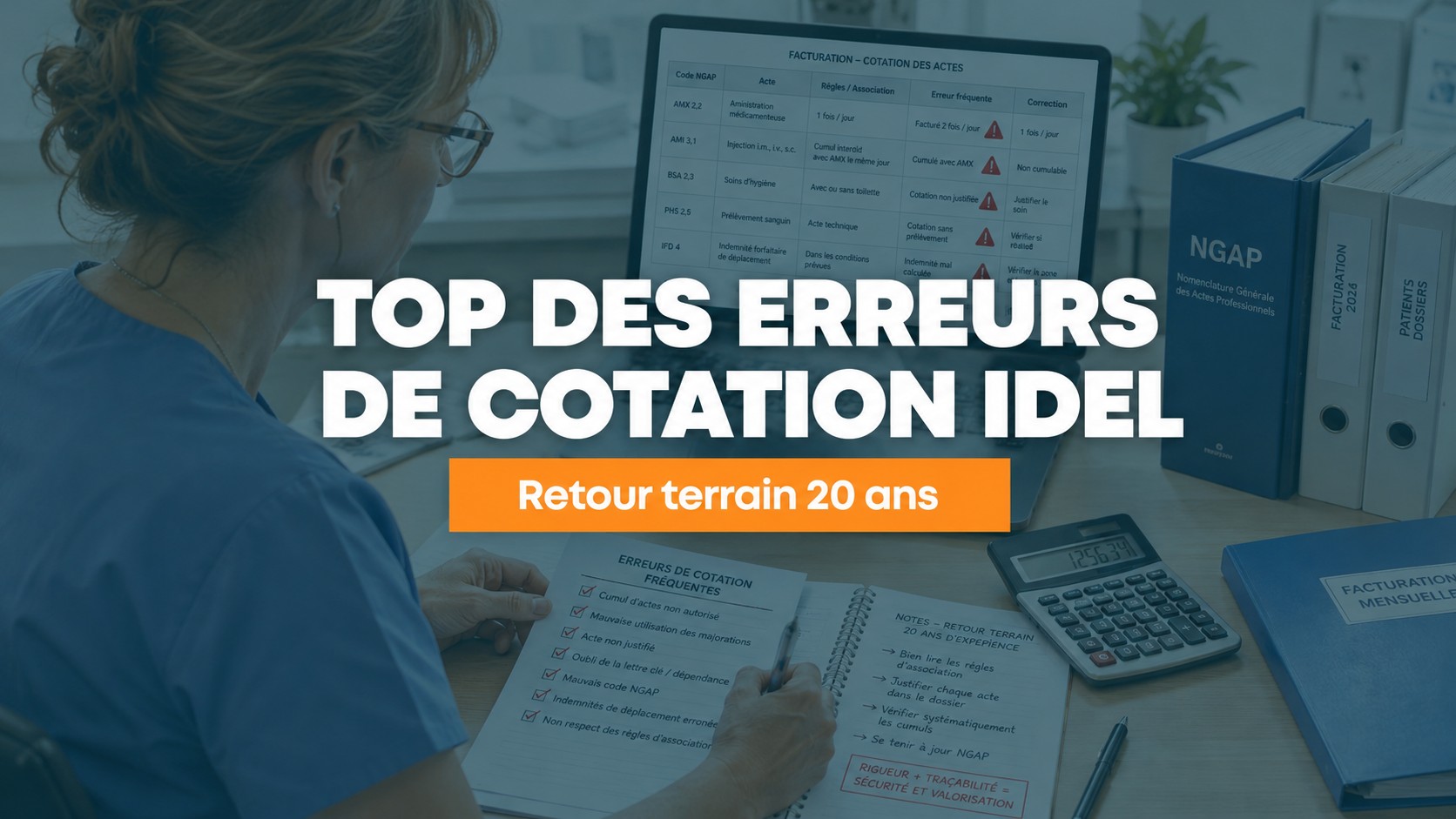 Top des erreurs de cotation IDEL : retour terrain après 20 ans