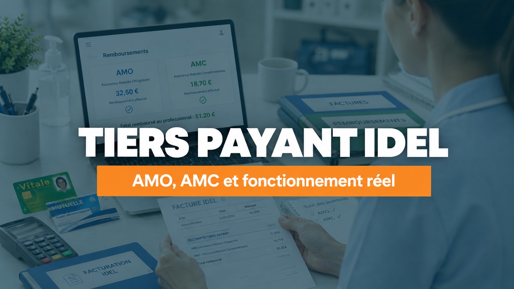Tiers payant IDEL : AMO, AMC et fonctionnement réel