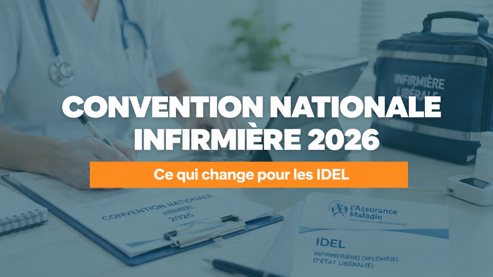 Convention nationale infirmière 2026 : ce qui change pour les IDEL