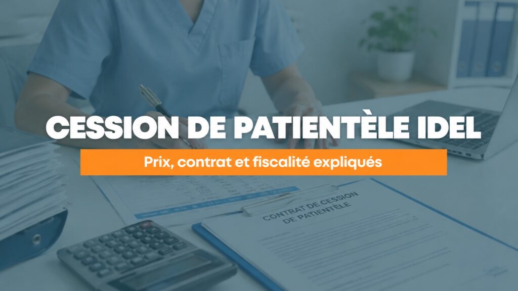 Cession de patientèle IDEL : prix, contrat et fiscalité expliqués